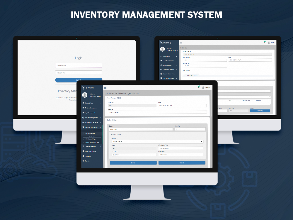 Inventory management dashboard